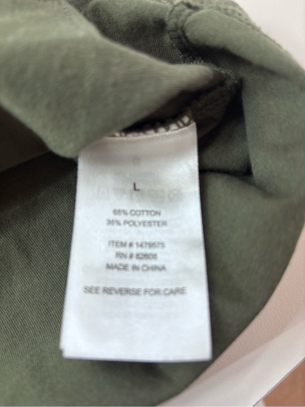 Rugged Elements Men's Short-Sleeve Pocket Tee — Olive Green NWOT - Picture 5 of 16